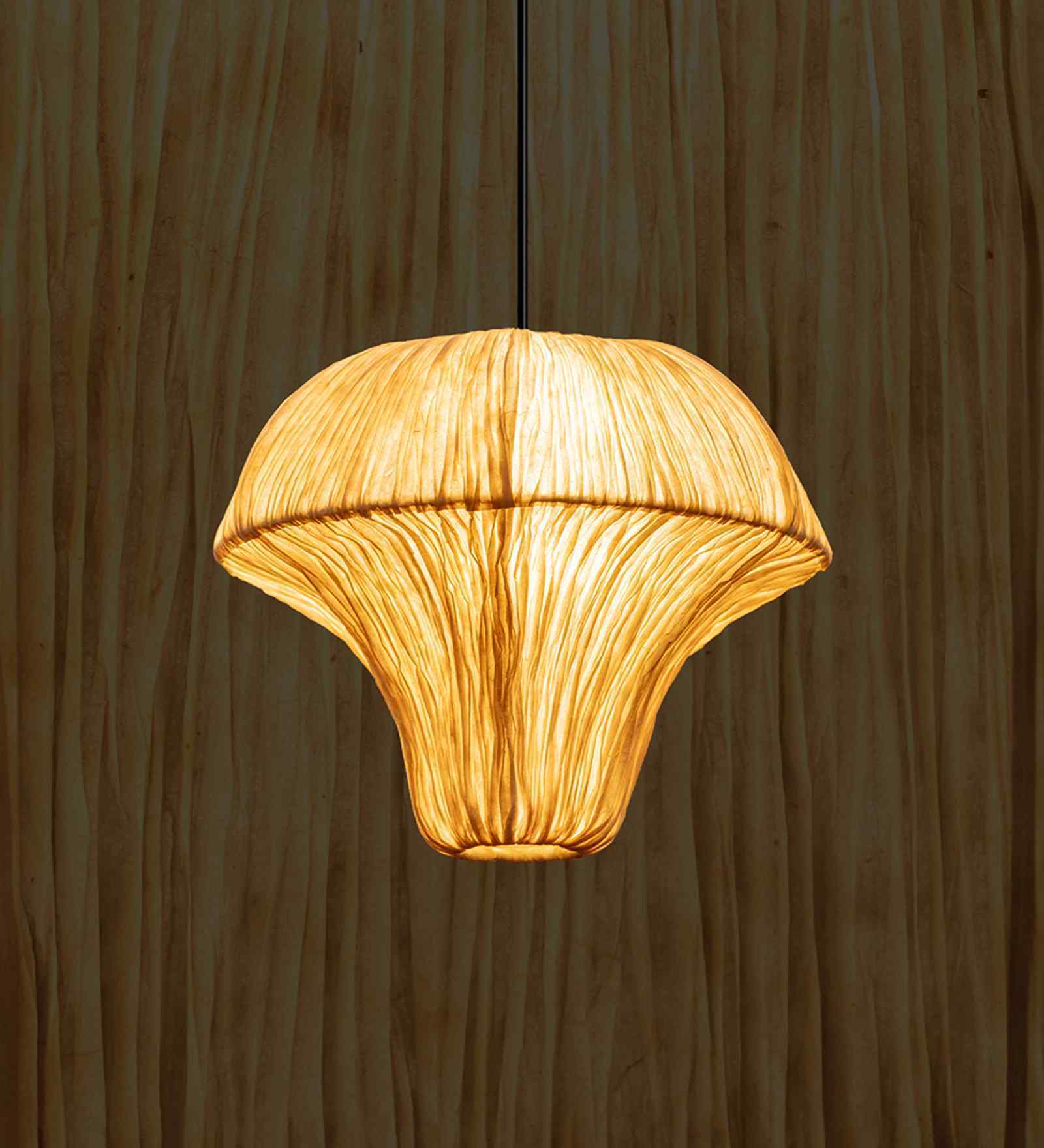 ORONYO-VANIKA | Handcrafted Pendant Lamp | E27 holder } with Bulb | RIPPL Lighting